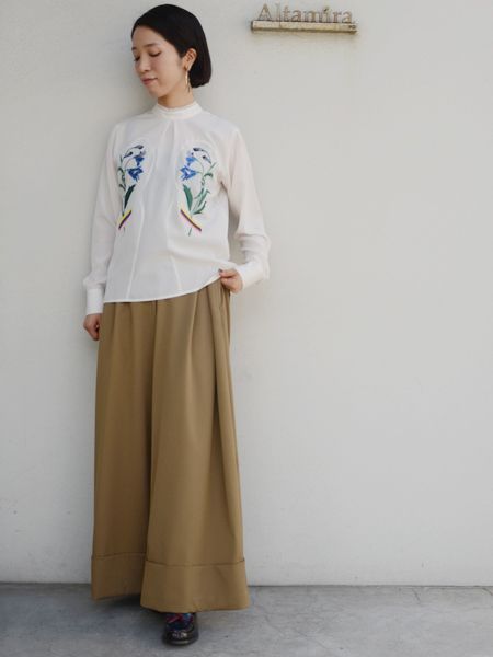 Altamira fleur BLOG: AKIRA NAKA 刺繍シャツ : by kanda