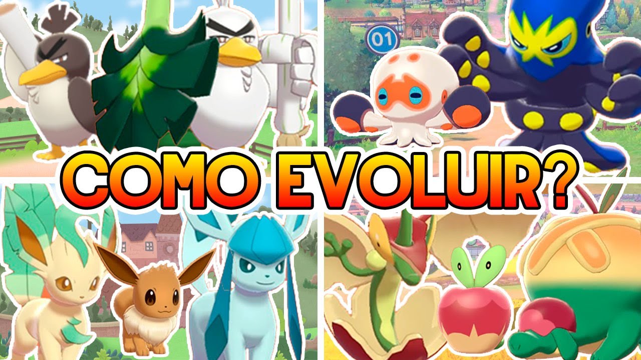 Pokémon Sword e Shield: Como conseguir todas as evoluções de Eevee