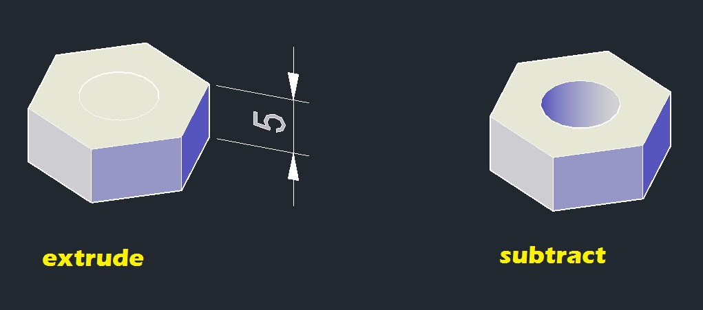 Autocad Cara Menggambar Mur Nut Tukanggambar3d