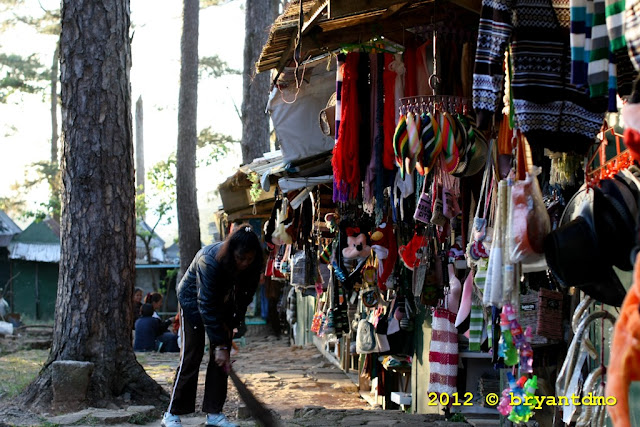 Souvenir Vendor in Baguio City