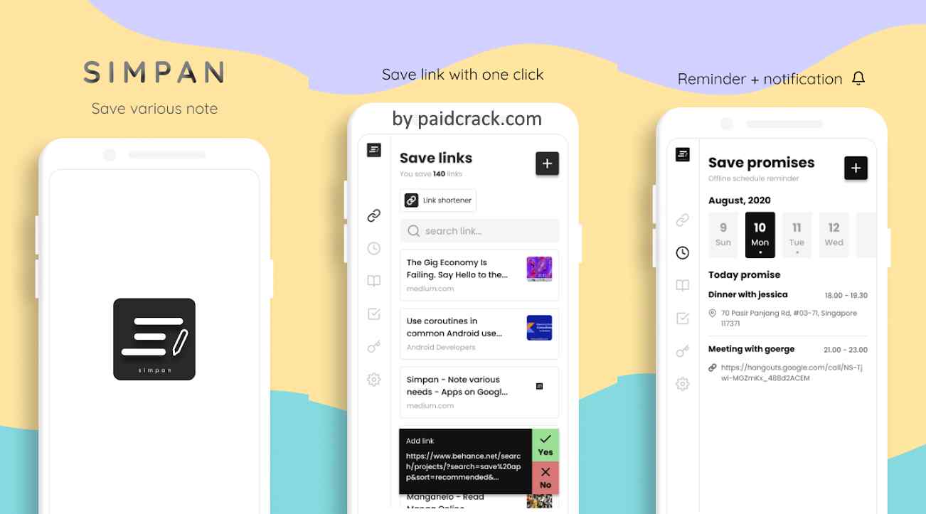 Simpan - Note various needs Paid Mod Apk 1.4.5 Simpan - Note various needs Paid Mod Apk 1.4.5