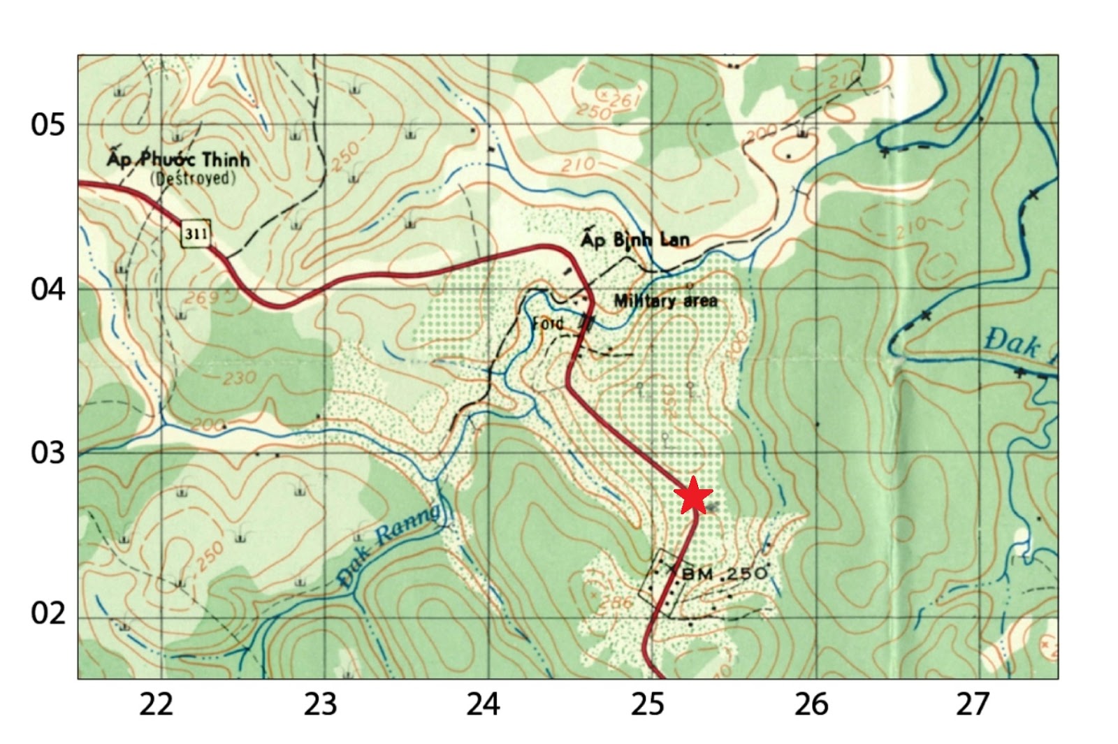 War Stories of an Armed Savage - Part 1: MAP SHEET GRID COORDINATES