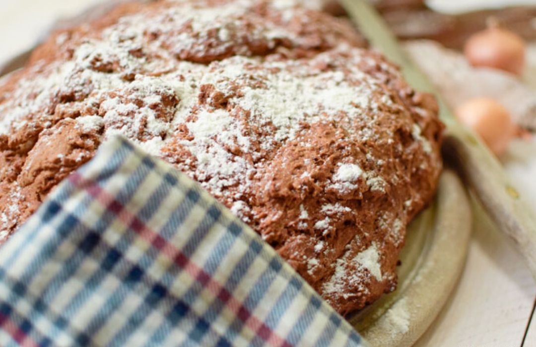 Wie backe ich ein irisches Sodabrot / Schnelles Rezept