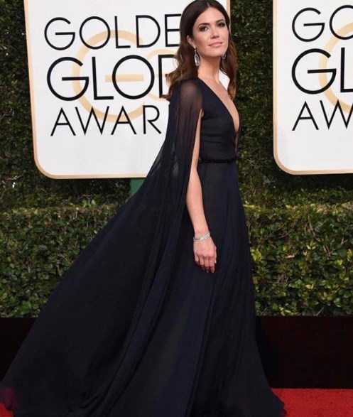 Amazing And Famous People Mandy Moore Look Beautiful At The 74th Annual Golden Globes