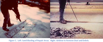 partial depth repair of concrete