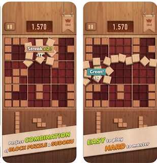 Woody 99 - Sudoku Block Puzzle  by Athena Studio       FREE