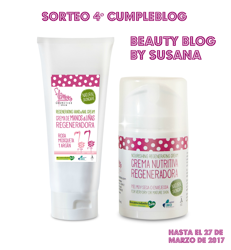 ¡Sorteo 4º Aniversario con Flamenco Cosmetics!