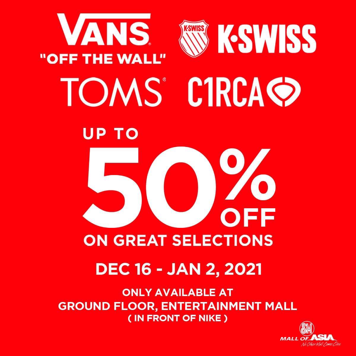 vans outlet moa