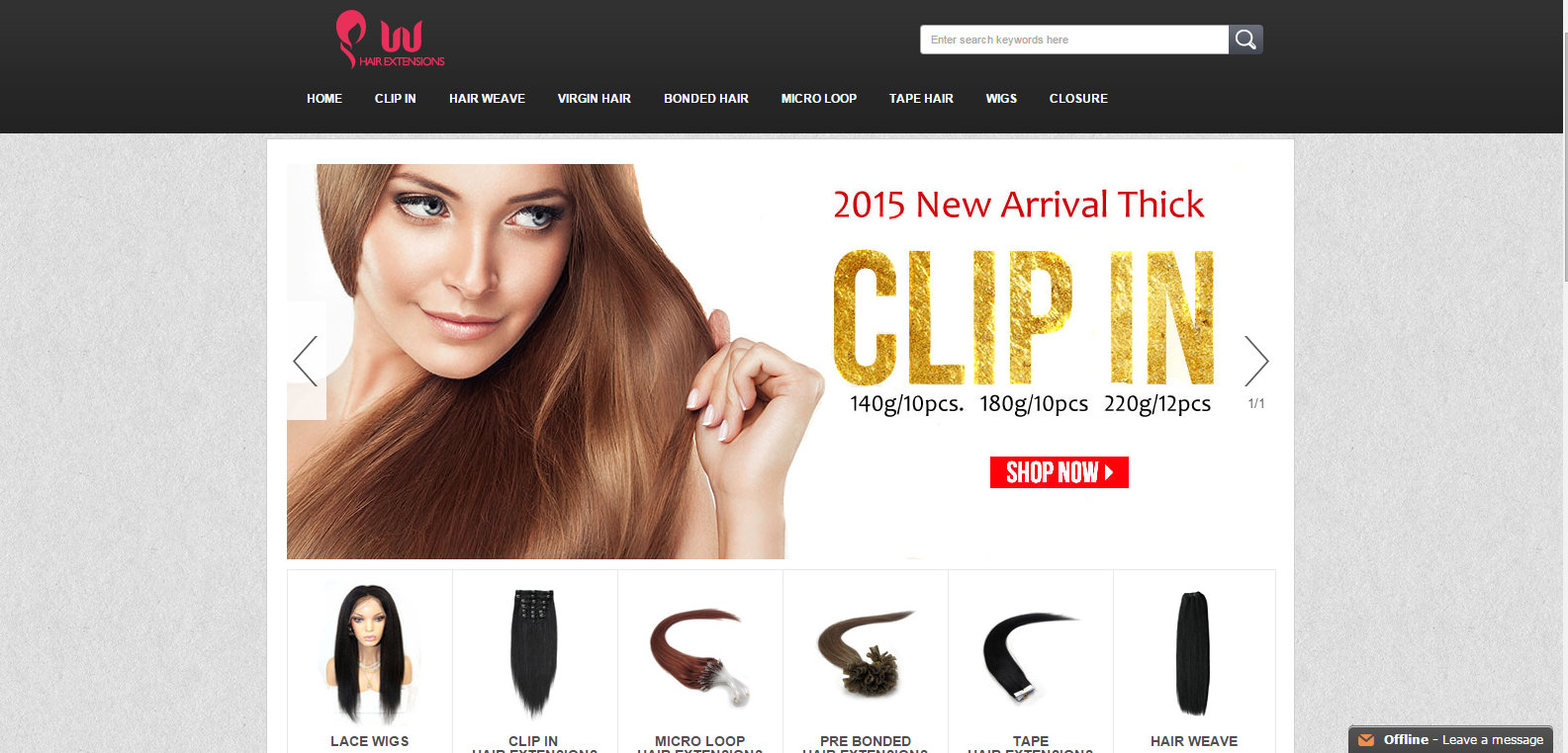 UU Hair extensions, Clip in hair extensions UU Hair extensions, Clip in hair extensions