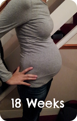 18 weeks pregnant, 18 weeks pregnant with second baby, bump shot, 4 months pregnant, 4 months bump second pregnancy