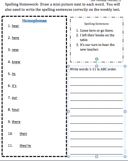 Welcome to 3rd Grade: Spelling