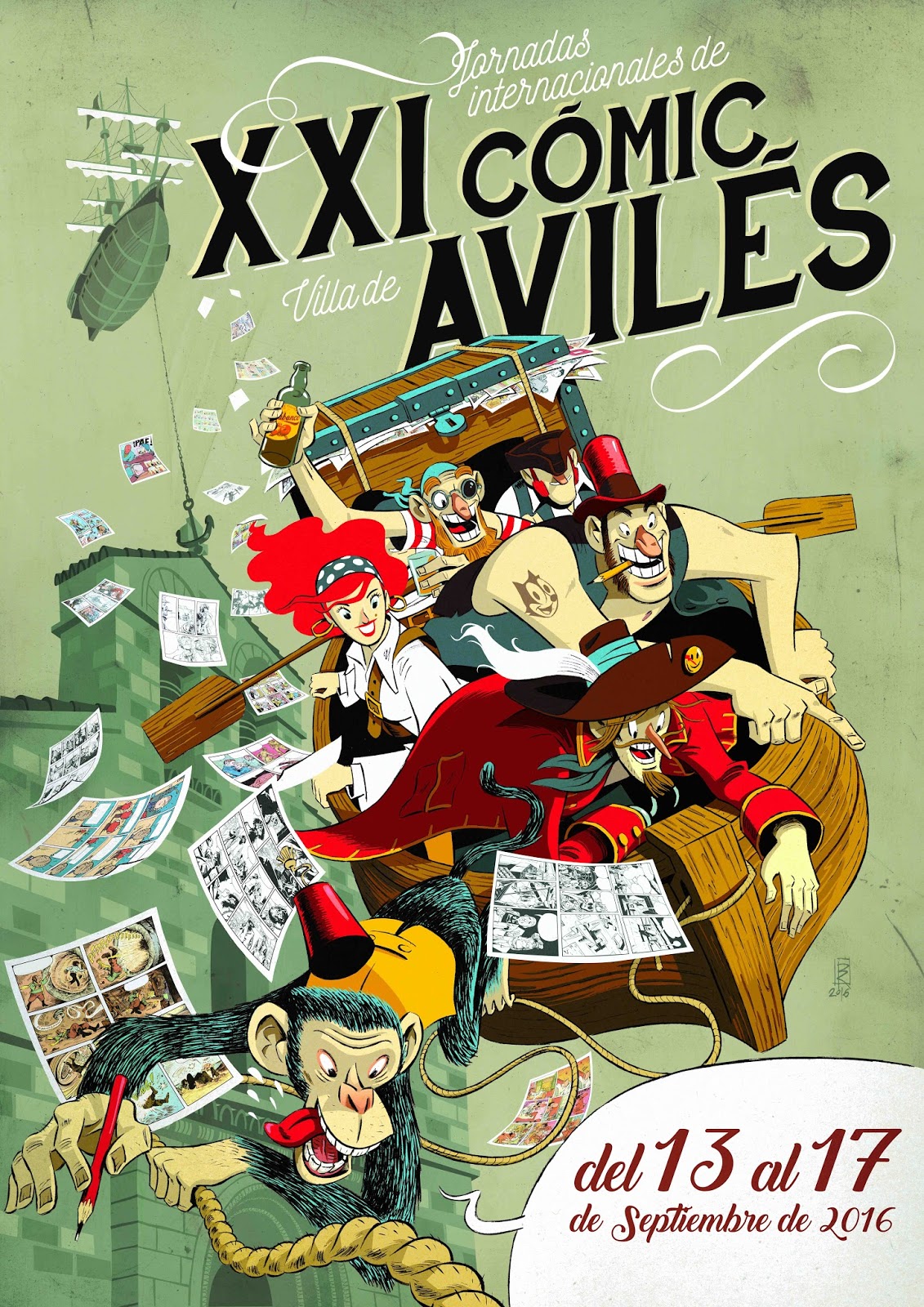 Noticias AACE XXI Jornadas del Cómic Villa de Avilés