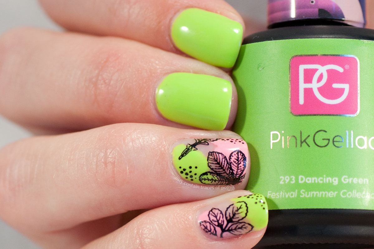 6. Neon Summer Nail Art Inspiration - wide 3