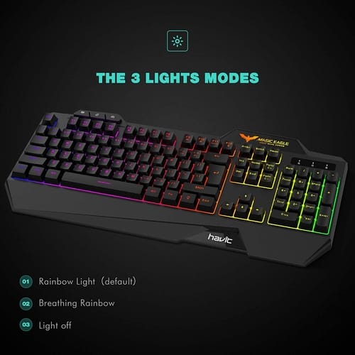 Review Havit Wired Gaming Keyboard Mouse Combo LED