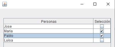 Recorrer JTable y Jcheckbox para guardar en MySQL