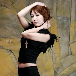 Go Jung Ah In Black Foto 2