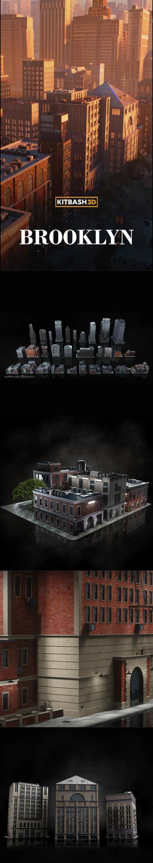 Kitbash3D - Brooklyn 2 Kitbash3D Brooklyn..