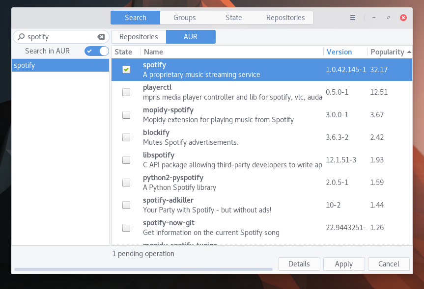 manjaro install spotify manjaro install spotify
