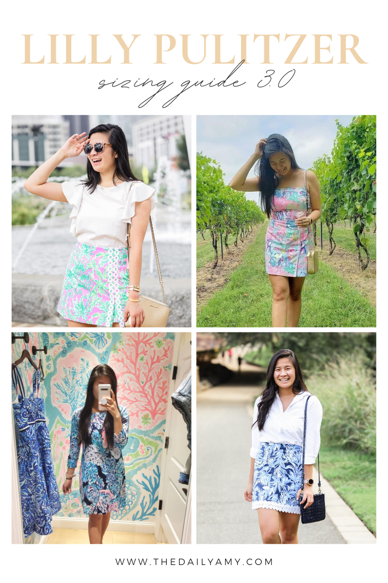 Lilly Pulitzer Sizing Guide 3.0 [ The Daily Amy ]