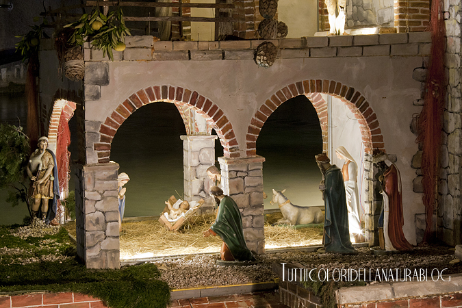 il presepe sul fiume aril