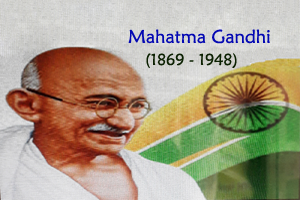 write biography of mahatma gandhi
