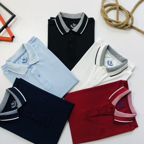 Áo thun nam áo phông nam cổ trụ A.R hàng rất đẹp cá tính