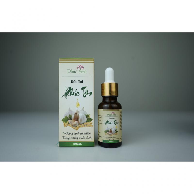 Tinh dầu tỏi Tâm Phúc 5ml Tinh dầu tỏi Tâm Phúc 5ml