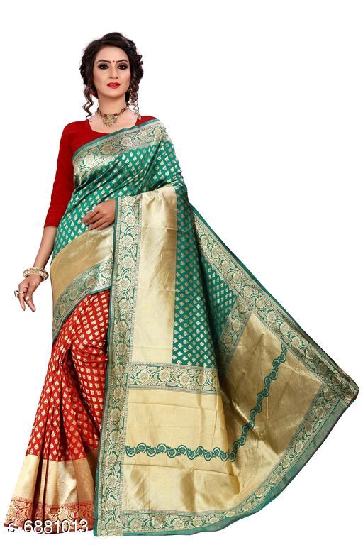 Banarasi Silk Saree Starting ₹599/- Free COD what'sapp+919199626046 ...