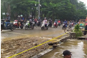 Pipa Air PDAM Bocor, Jalan Sisingamangaraja Medan Tergenang
