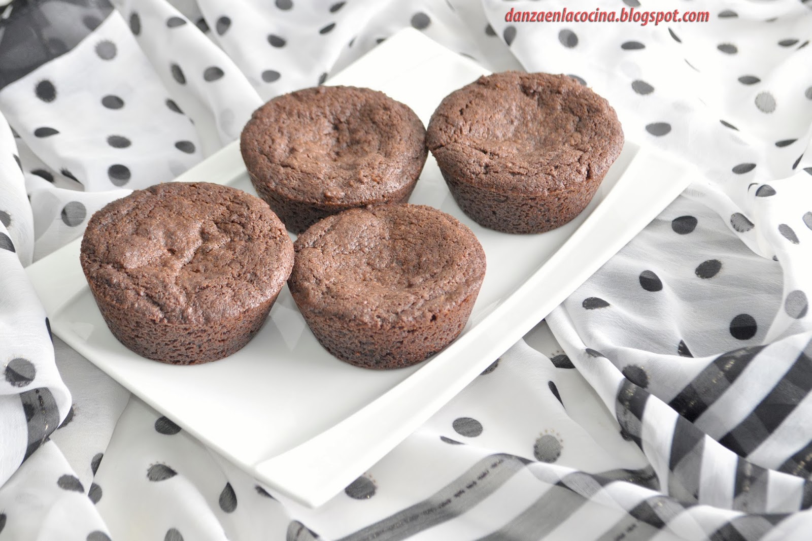 Danza en la cocina Muffins chocolate rellenos de toffee