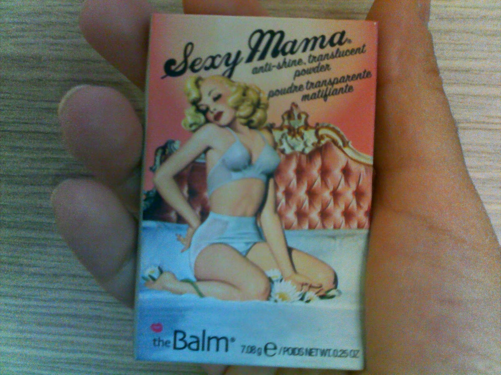 TheBalm Sexy Mama powder, the cover