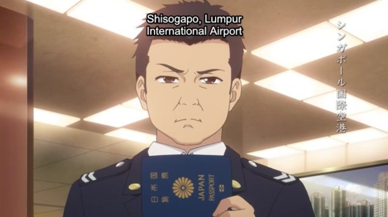 singapore background in anime