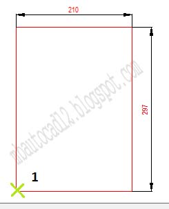 cara membuat rectangle, tips and trick - belajar autocad