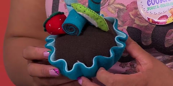  Cupcake com molde para imprimir                     