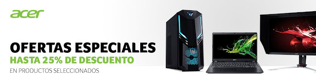 Mejores 10 ofertas Semana Especial Acer de PcComponentes