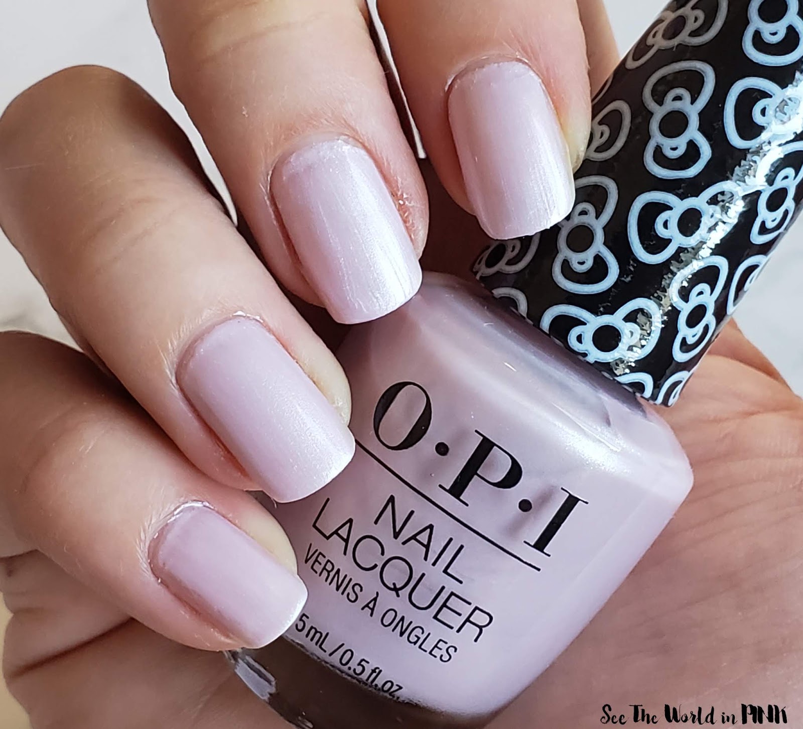 Manicure Monday Hello Kitty by OPI Holiday 2019 Collection See the