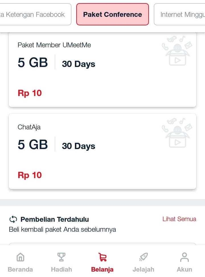 Internet Telkomsel Umeetme 5gb Rp 10 Dan Paket Chataja 5gb Rp 10 Paket Conference System Impian