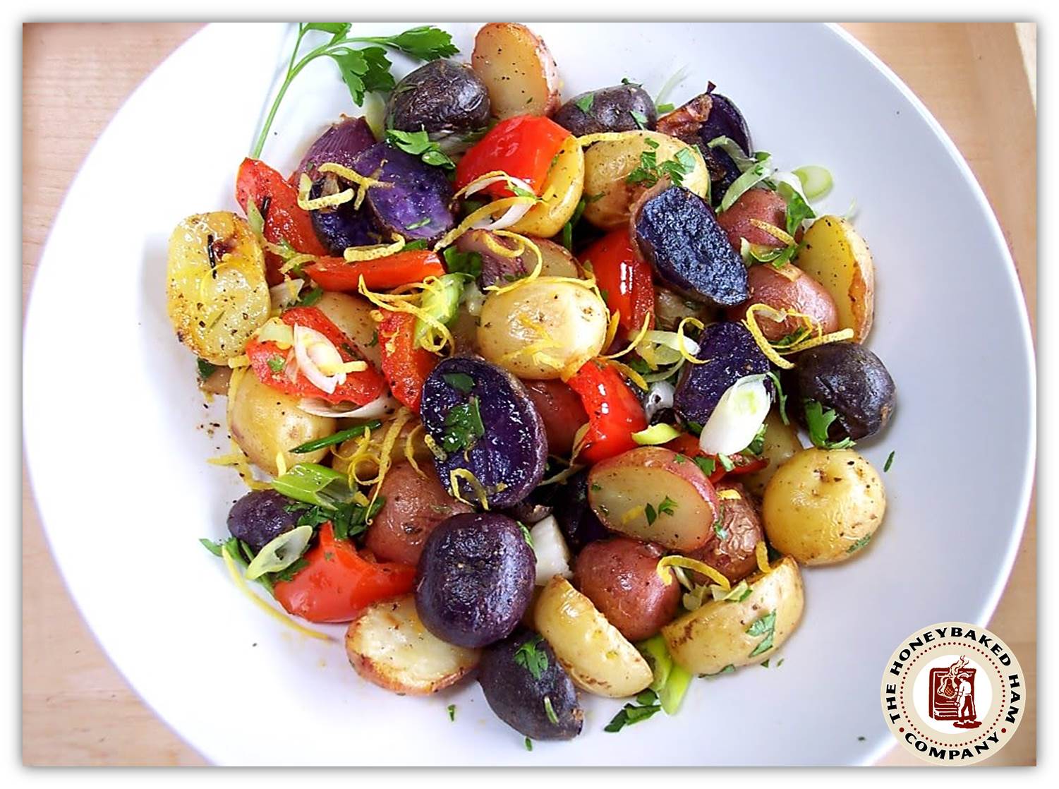 HoneyBaked Ham Douglasville HoneyBaked Ham Douglasville's Red, White & Blue Potato Salad