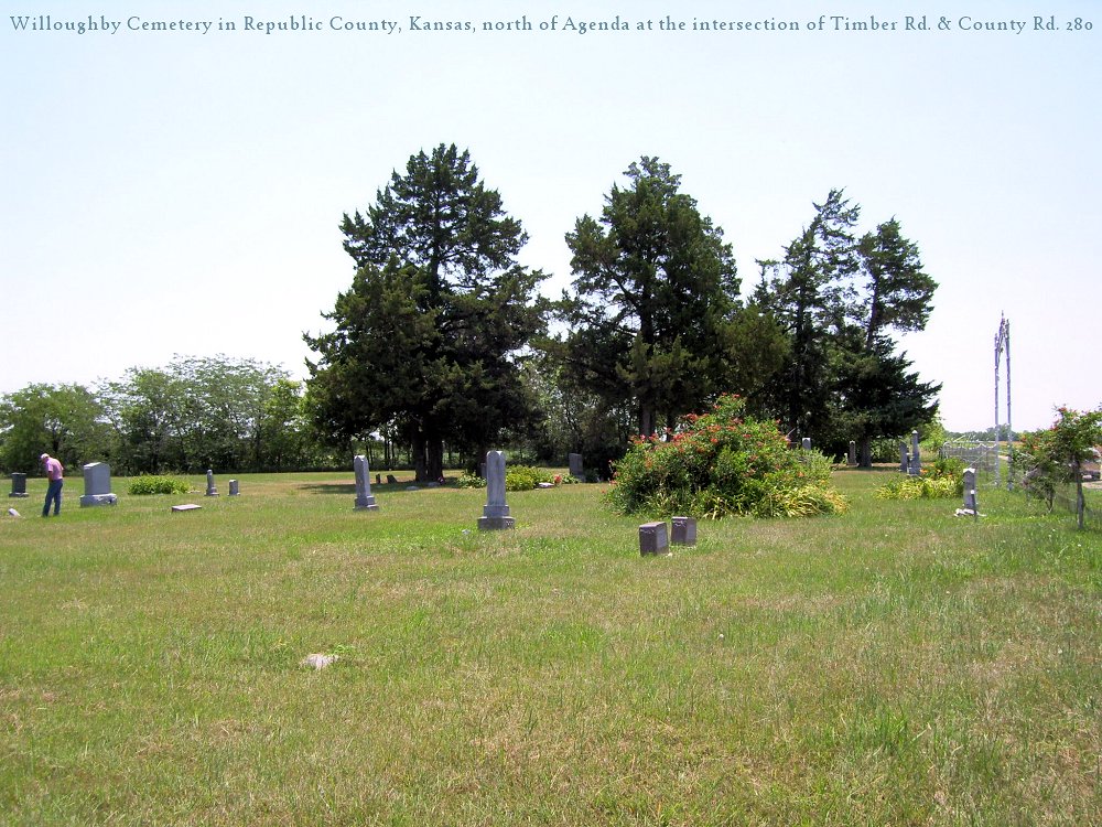 Prairie Bluestem Willoughby Cemetery Homesteader's Rest