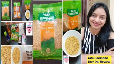 tata sampann toor dal amazon pantry review, toor dal amazon, tata sampann product review