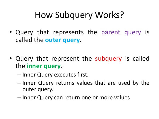 How to write SubQuery in SQL? Correlated vs Noncorrelated Sub Query Example
