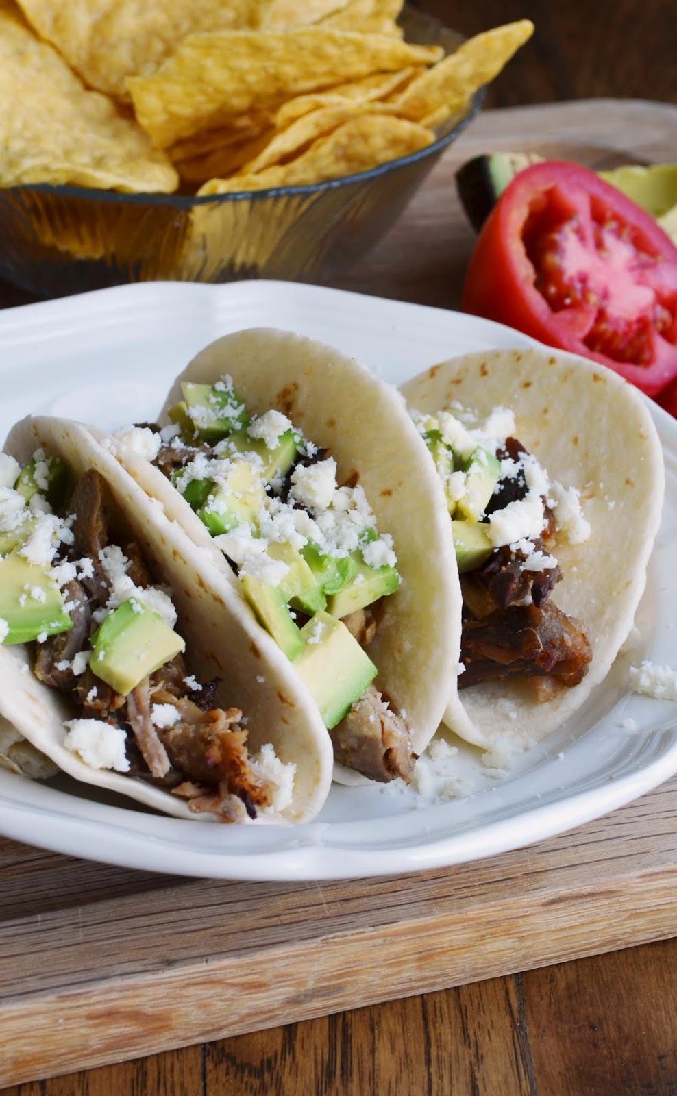Our Beautiful Mess Pork Carnitas with Salsa Verde