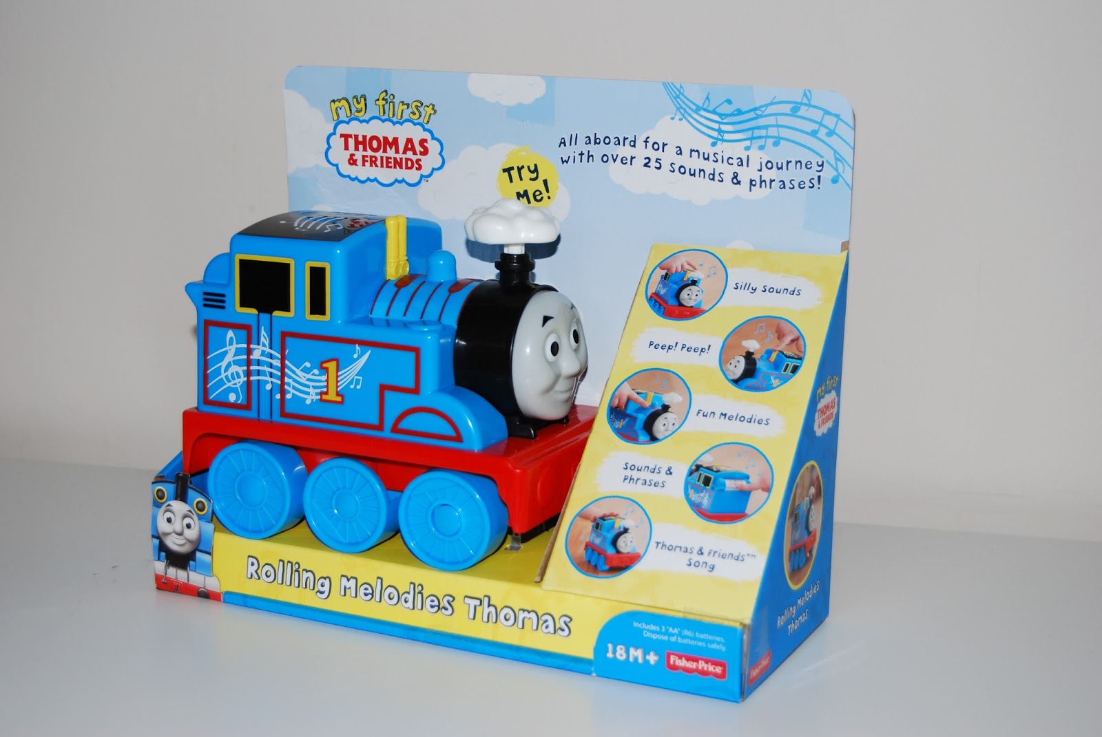 Chic Geek Diary: My First Thomas & Friends Rolling Melodies Thomas