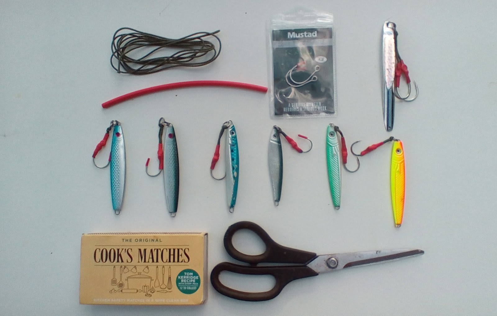 Cornish Shore and Kayak Fisherman How to Make Assist Hooks for Jigs