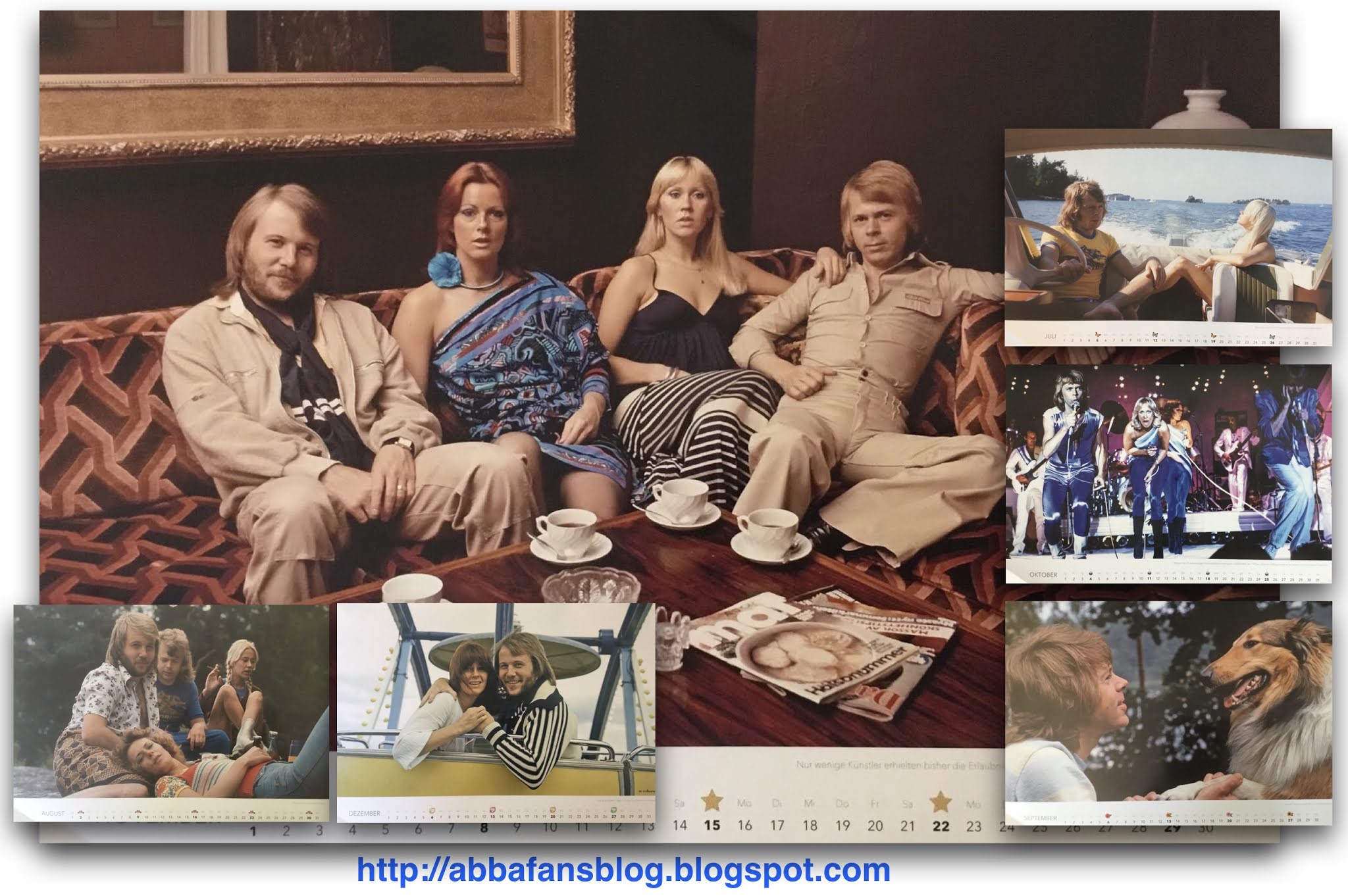 ABBA Fans Blog 2020 ABBA Calendar Part 2