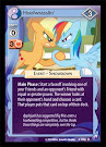 My Little Pony Hoofwrasslin' Canterlot Nights CCG Card