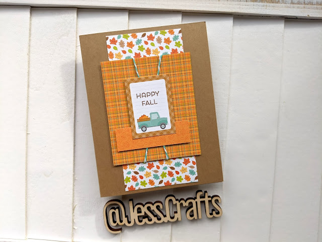 Fall Cards with Doodlebug Designs Pumpkin Spice Paper Pad by Jess Crafts