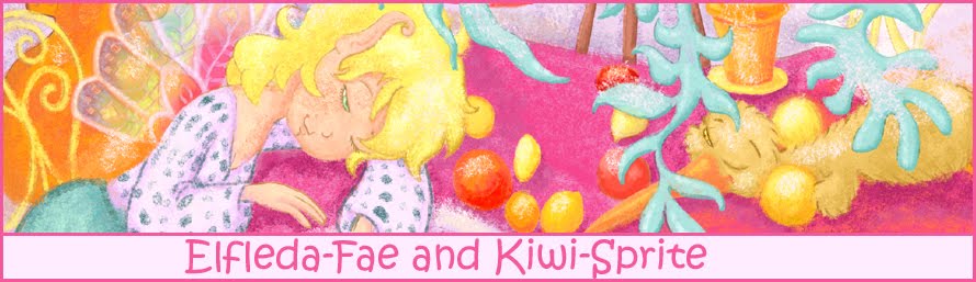 Elfleda-Fae and Kiwi-Sprite