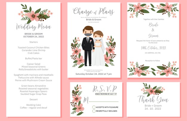 wedding invite menu rsvp thank you label save date card design 21630 934