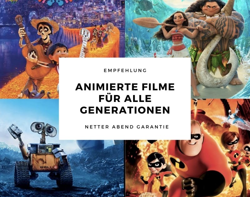 Filme streamen Netflix, DisneyPlus & Co. Dazu ein paar animierte Filme für euch, die Kids